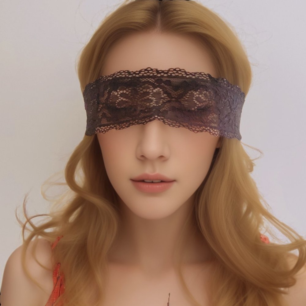 Lace eye mask